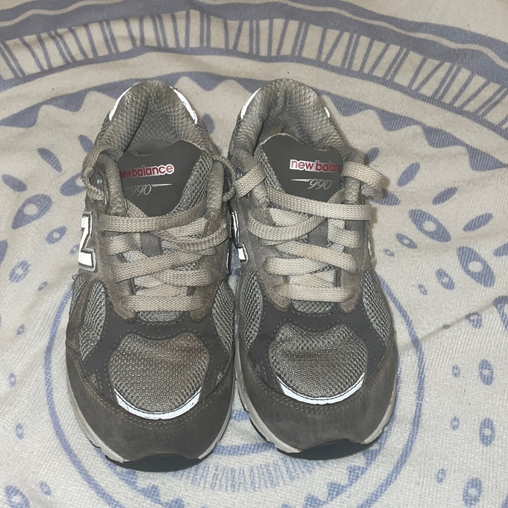 Kids Grey New Balance Size 1